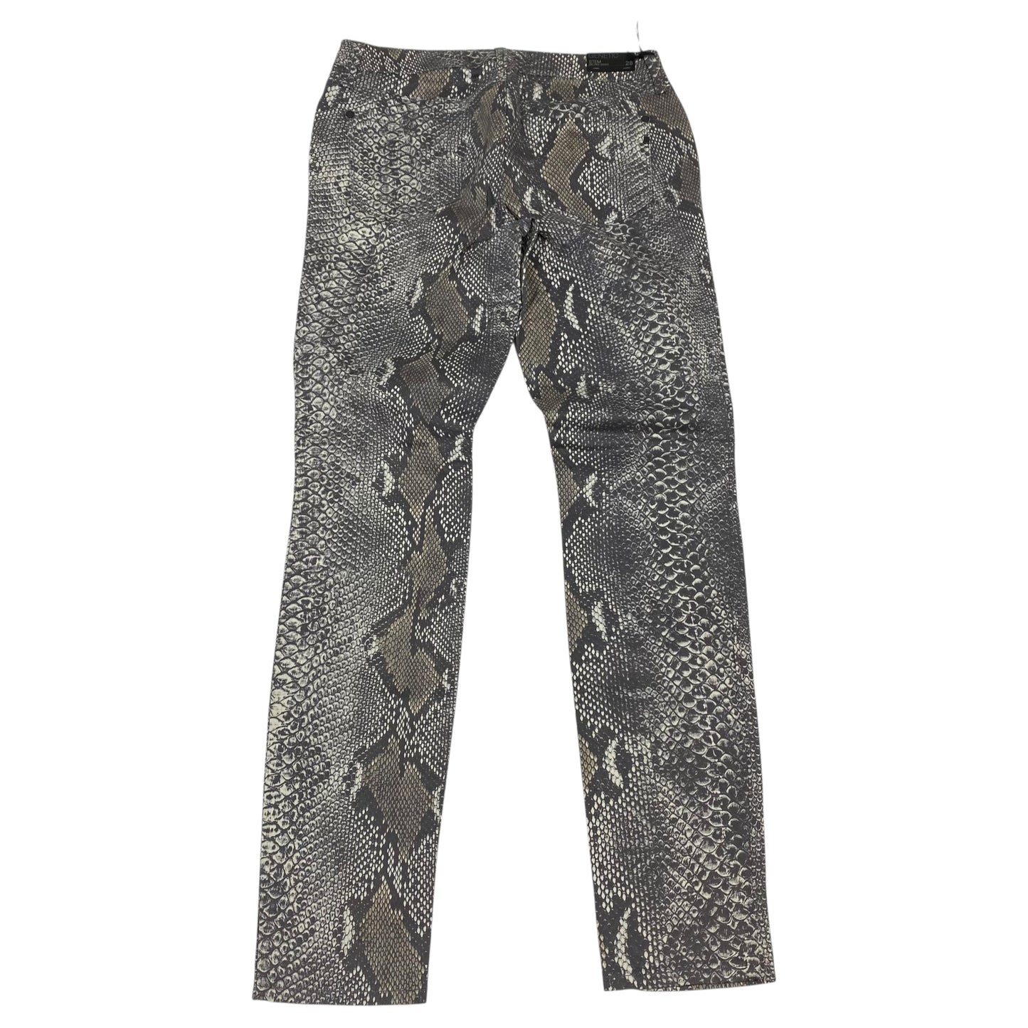 Jeans Skinny By Genetic In Snakeskin Print, Size:6