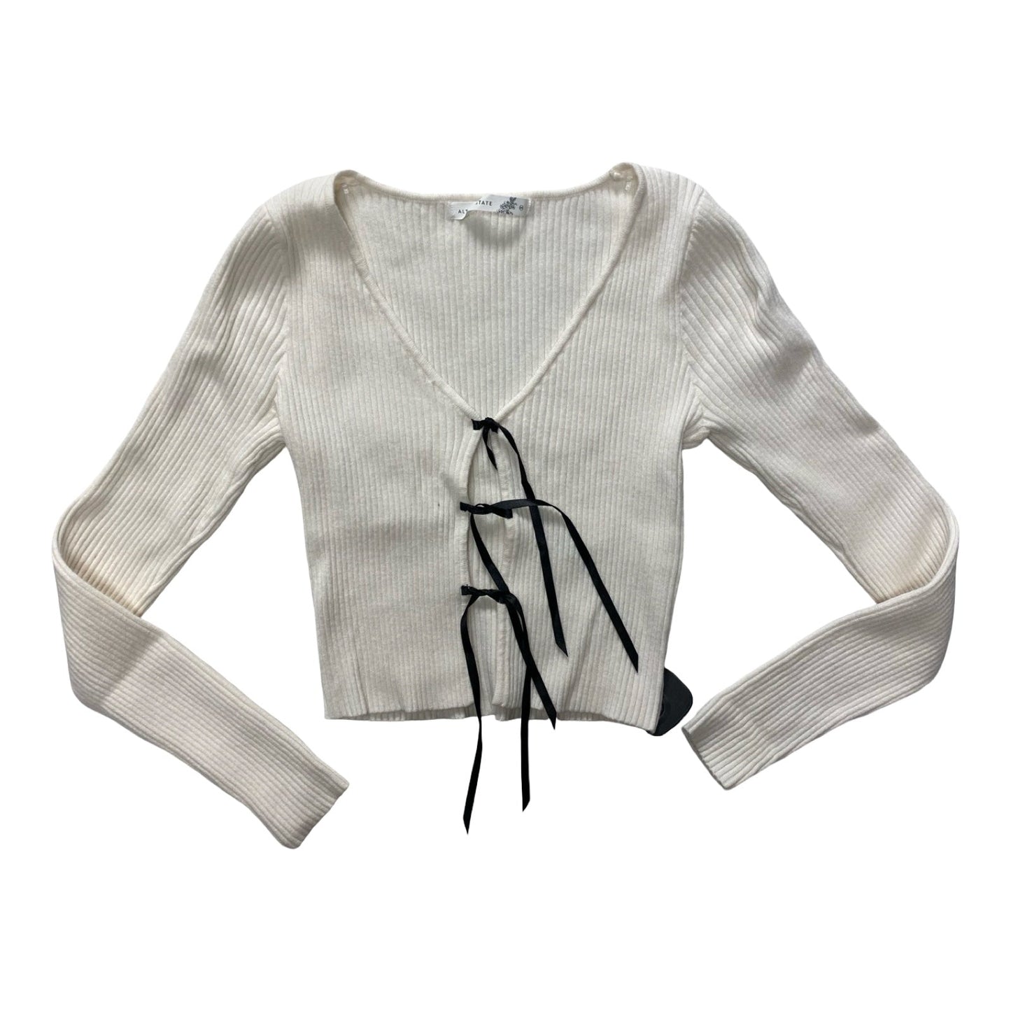 Sweater Cardigan By Altard State In Ivory, Size:M