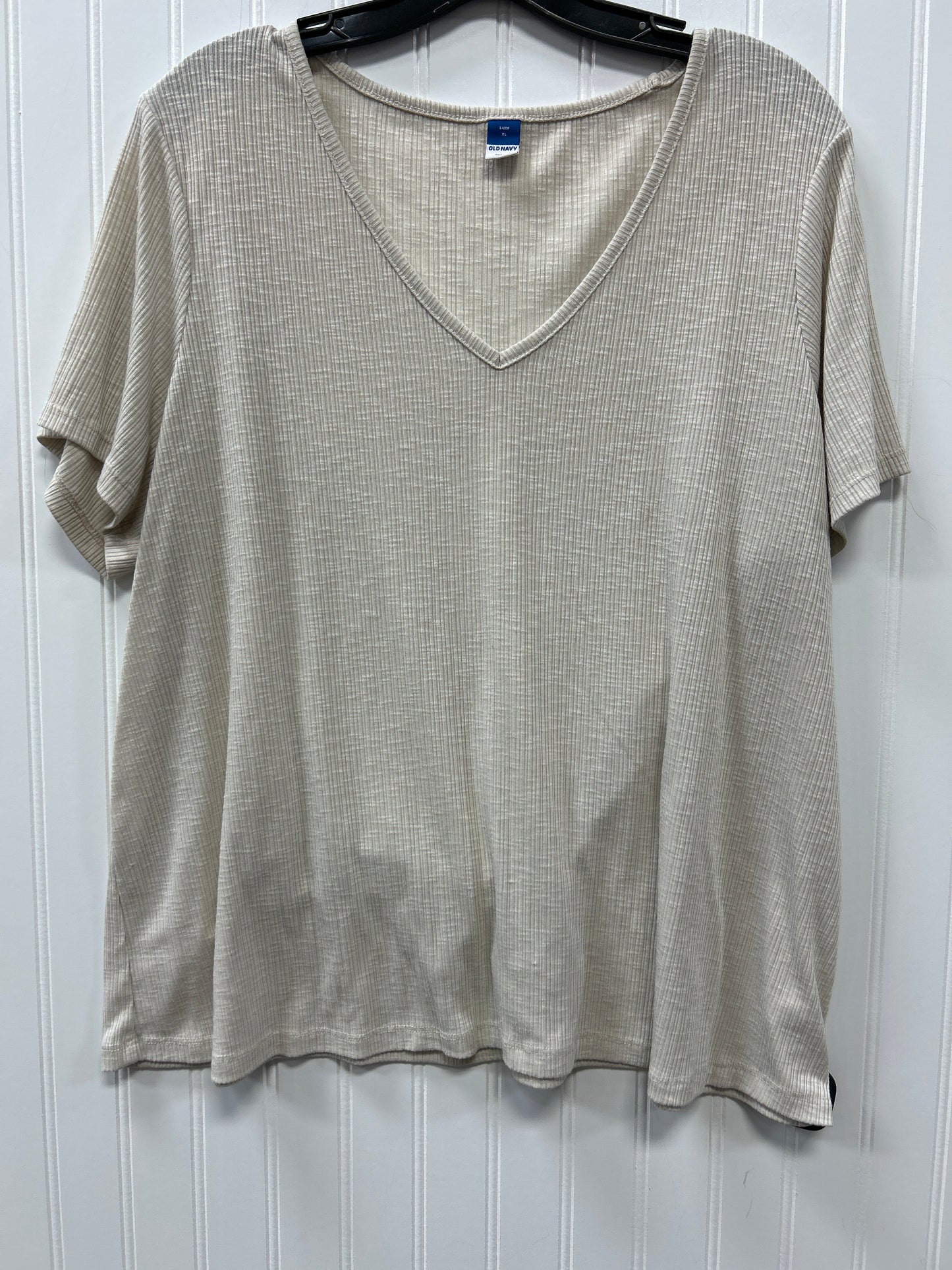 Top Ss By Old Navy In Cream, Size:Xl