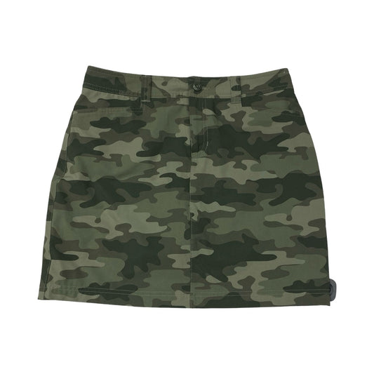 Athletic Skirt By Eddie Bauer In Camouflage Print, Size:6