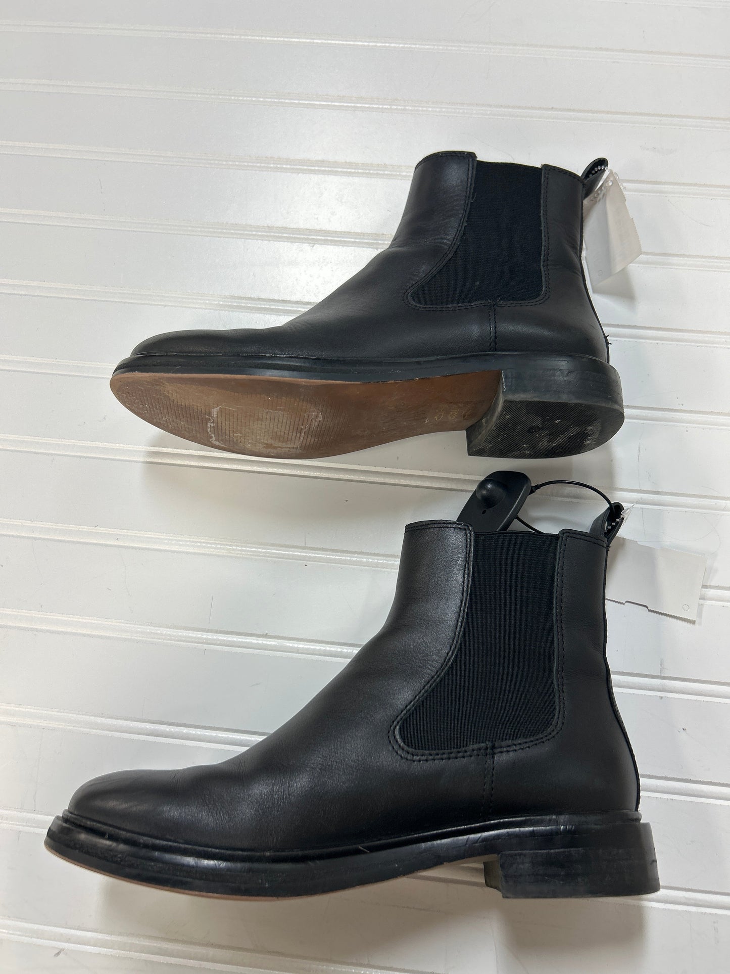 Boots Ankle Flats By Madewell In Black, Size:7.5