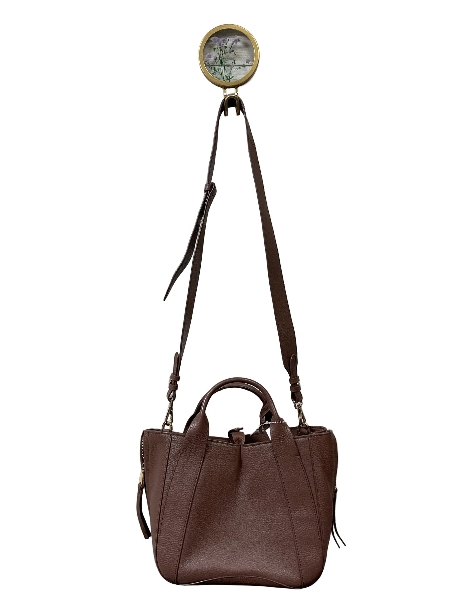 Handbag Leather By Radley London In Brown, Size:Medium