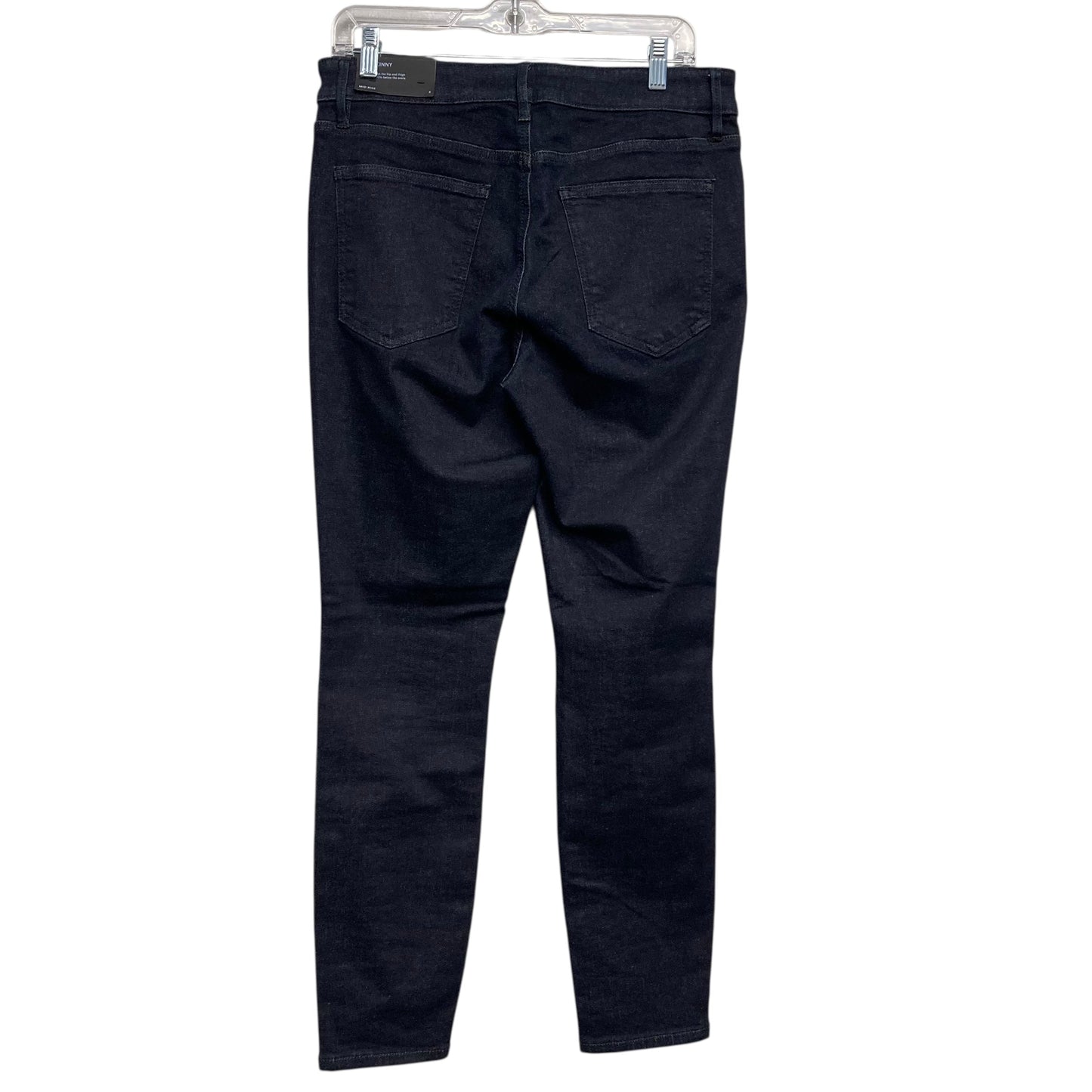 Jeans Skinny By Ann Taylor In Blue Denim, Size:8