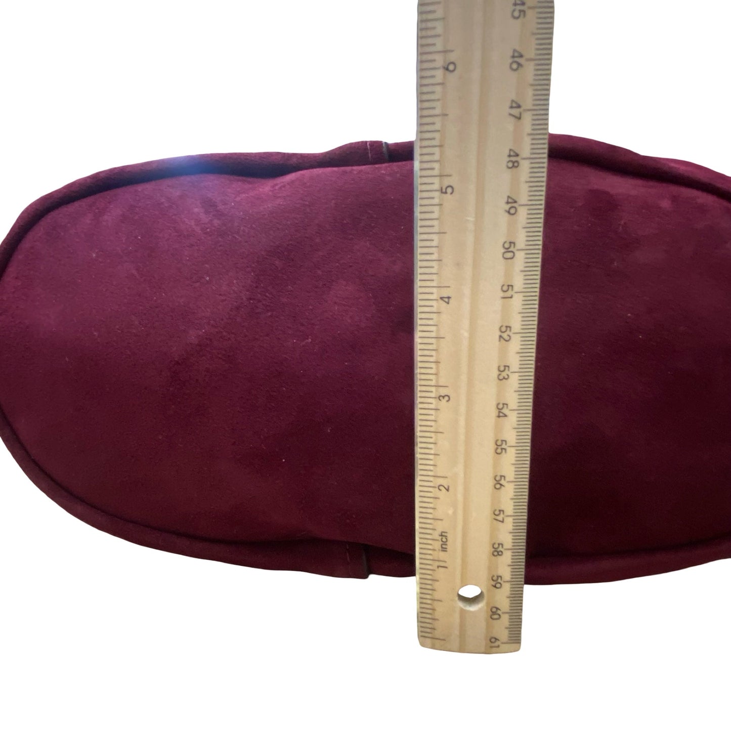 Handbag Designer By Michael Kors In Maroon, Size:Large