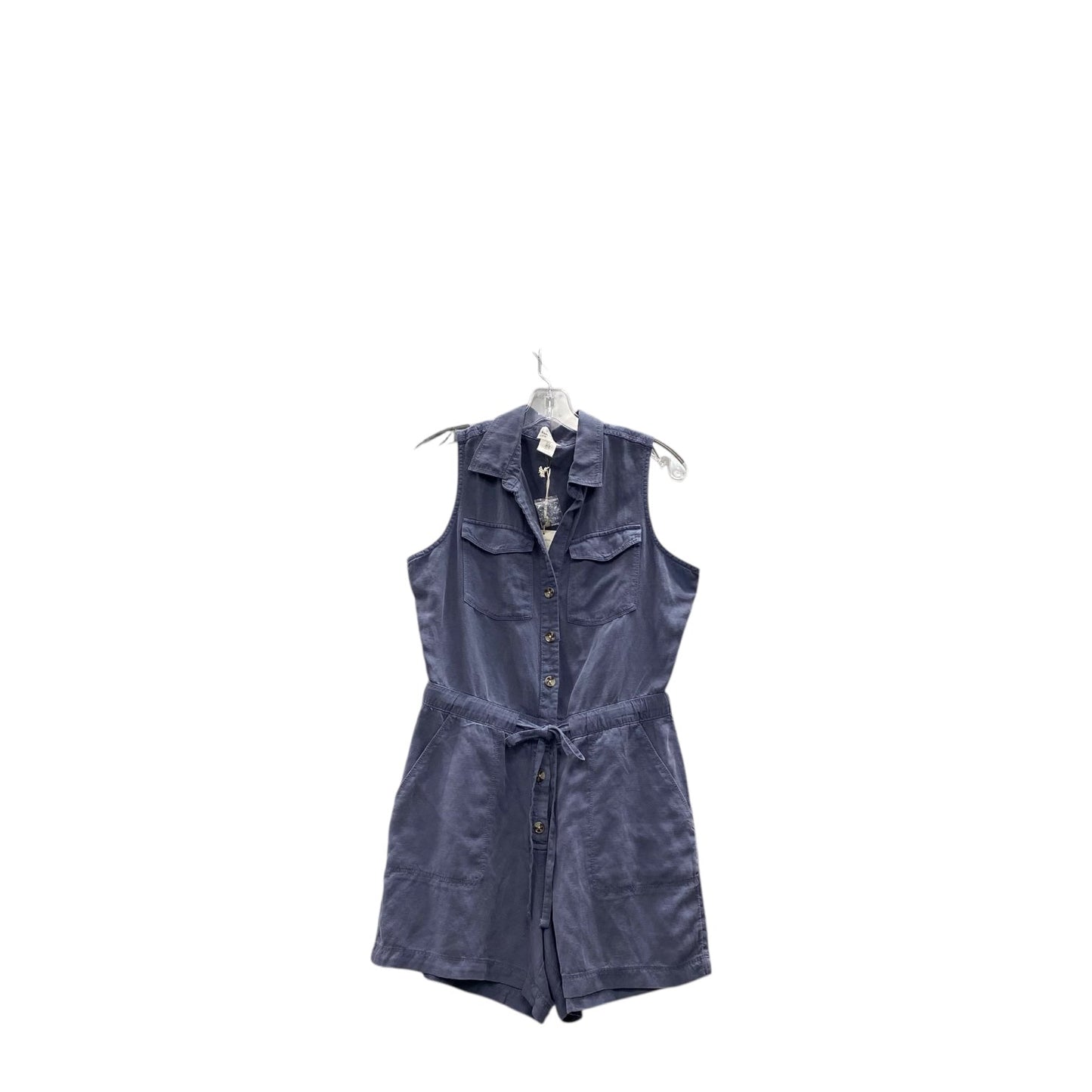 Romper By Nicole Miller In Blue, Size:6