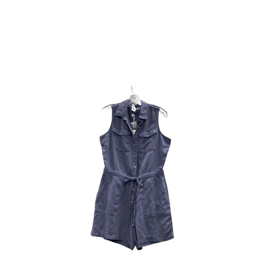Romper By Nicole Miller In Blue, Size:6