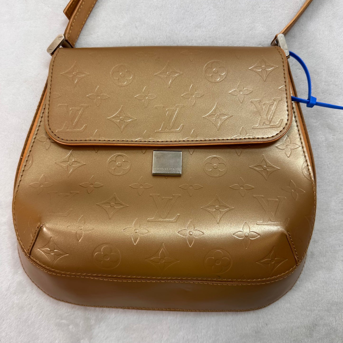 Mat Monogram Webster Street bag Handbag Luxury Designer By Louis Vuitton, Size: Small