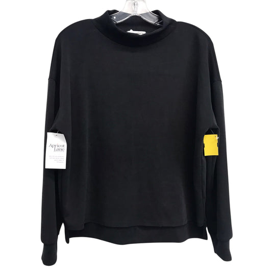 Sweatshirt Collar By Apricot Lane In Black, Size:S