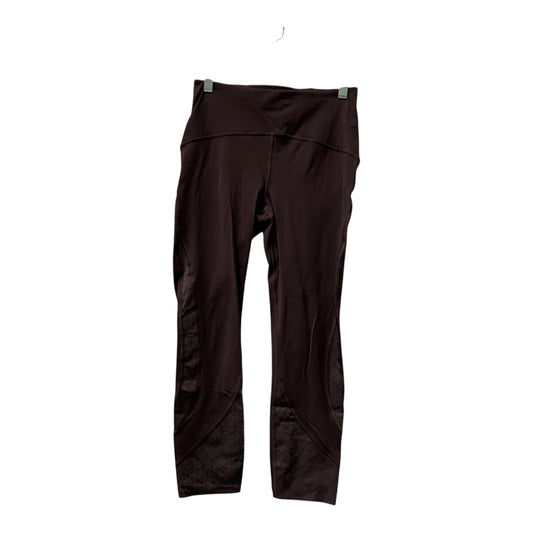 Athletic Leggings By Lululemon In Brown, Size:6
