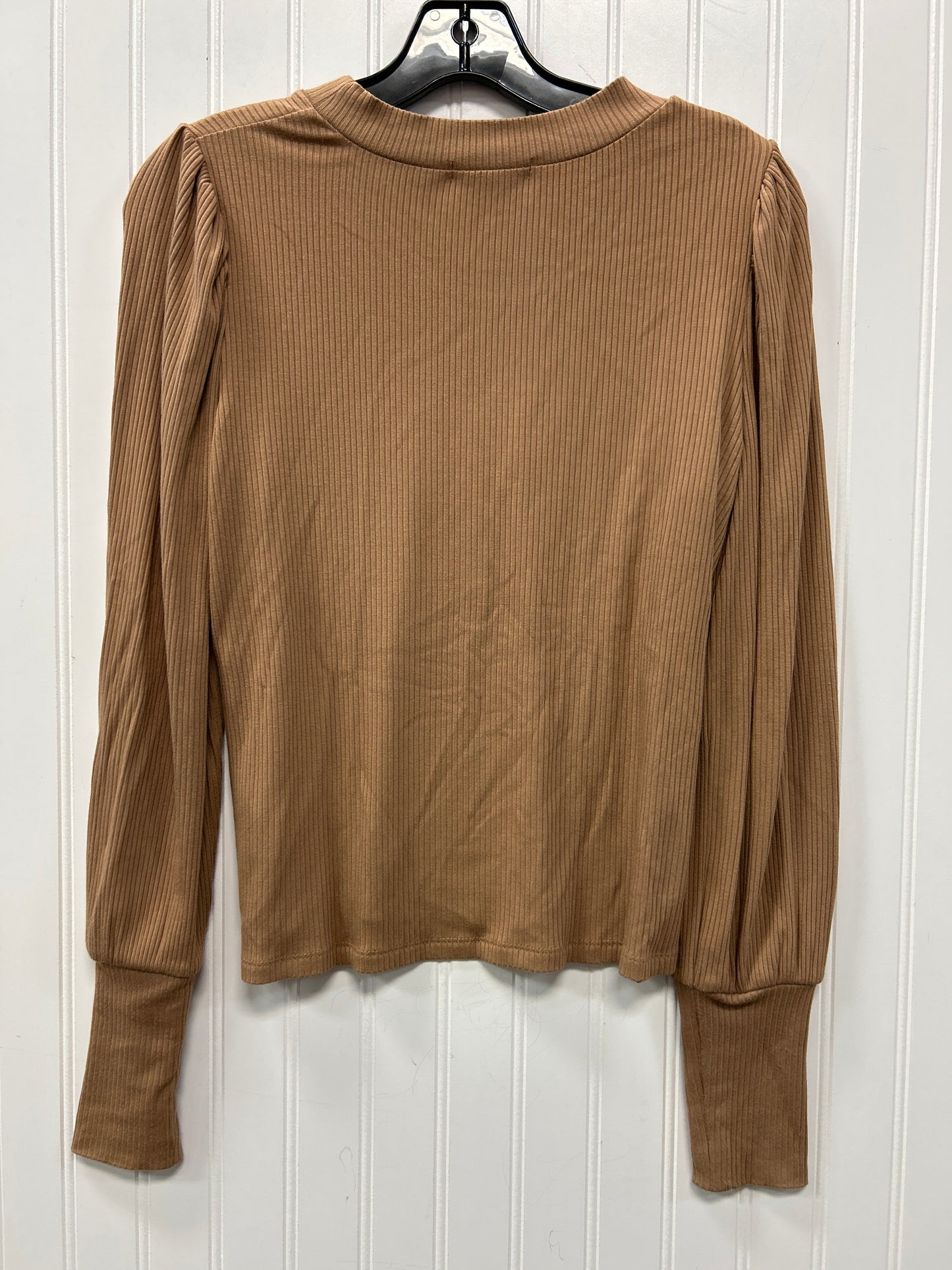 Top Ls By Z Supply In Tan, Size:S
