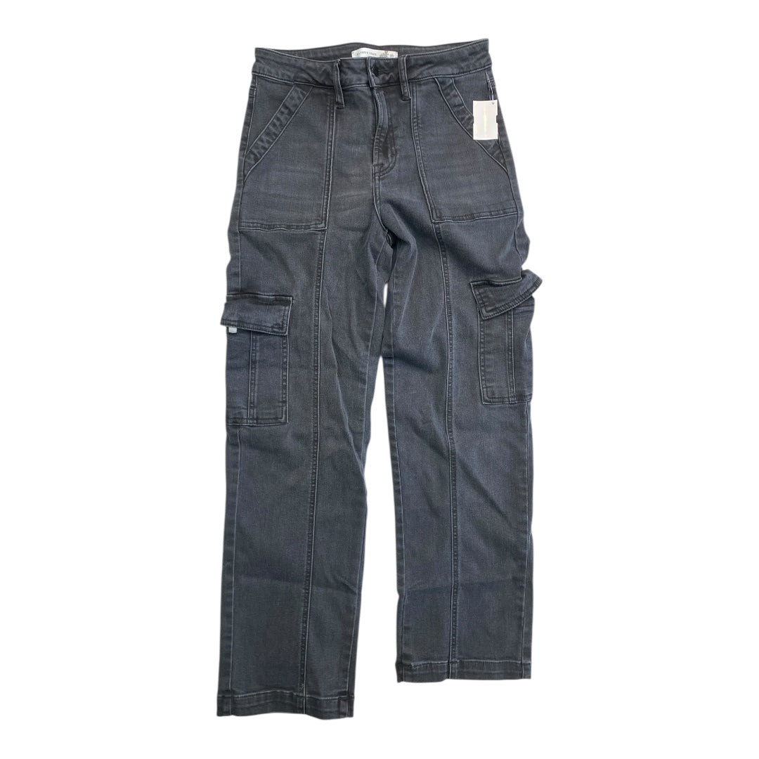 Jeans Straight By Altard State In Black Denim, Size:4