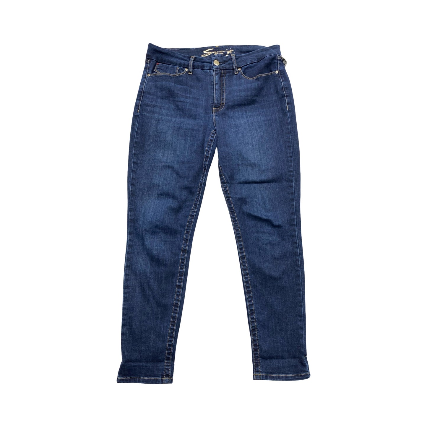 Jeans Skinny By Seven 7 In Blue, Size:14