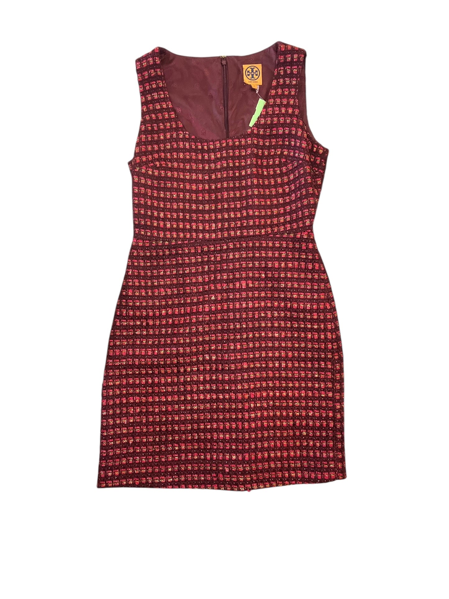 Dress Designer By Tory Burch In Red, Size:S