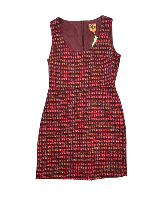 Dress Designer By Tory Burch In Red, Size:S