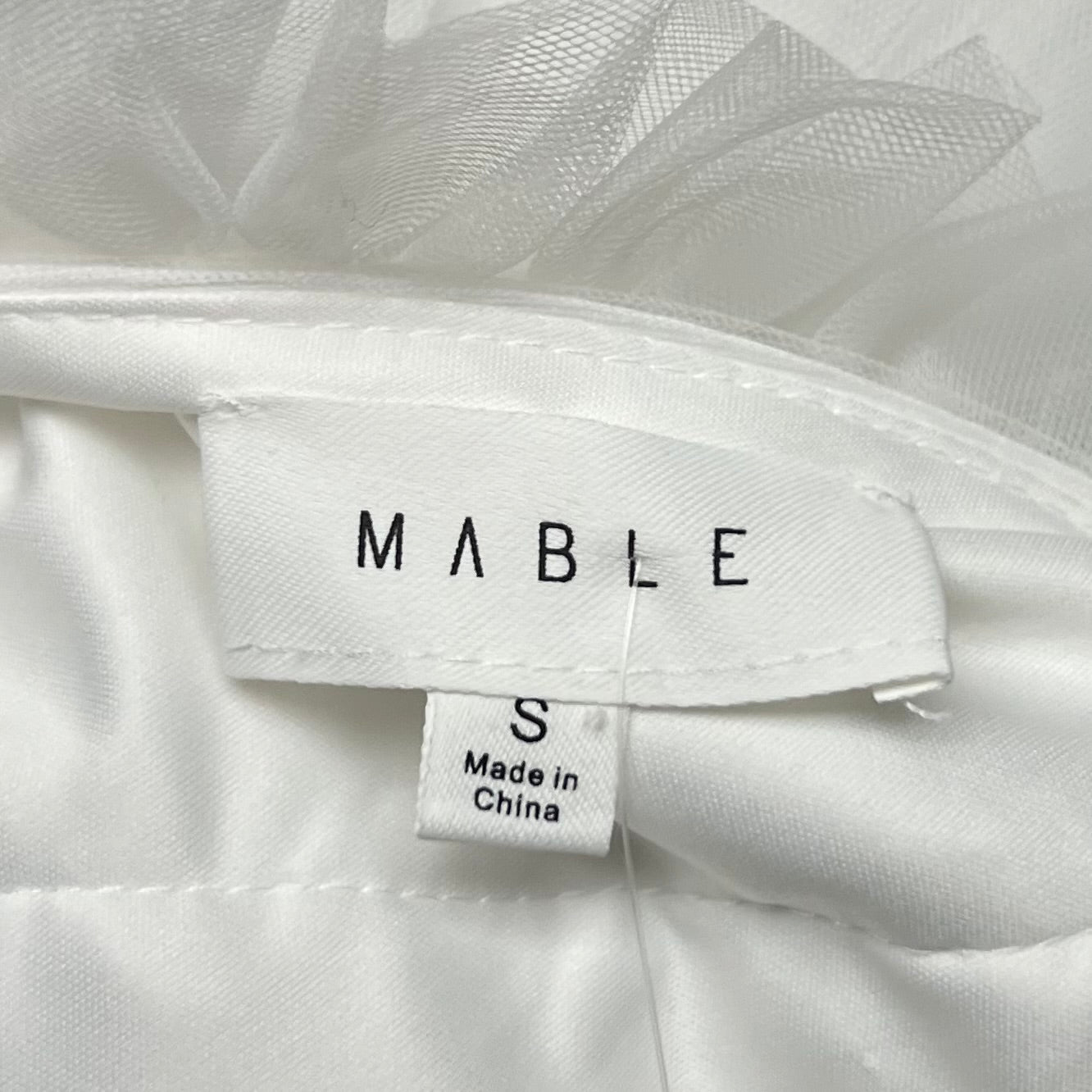 Dress Party Short By Mable In White, Size: S