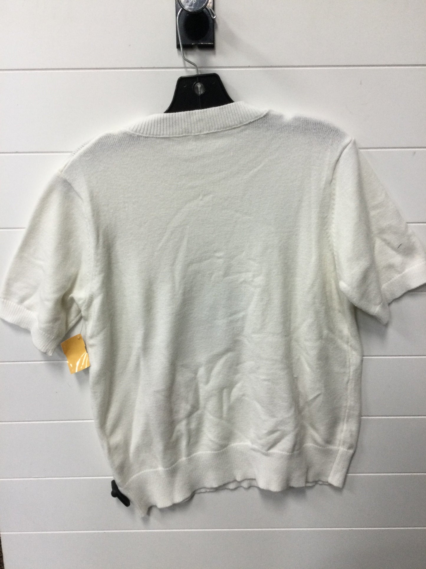 Sweater Ss By Cmc In White, Size:Xl