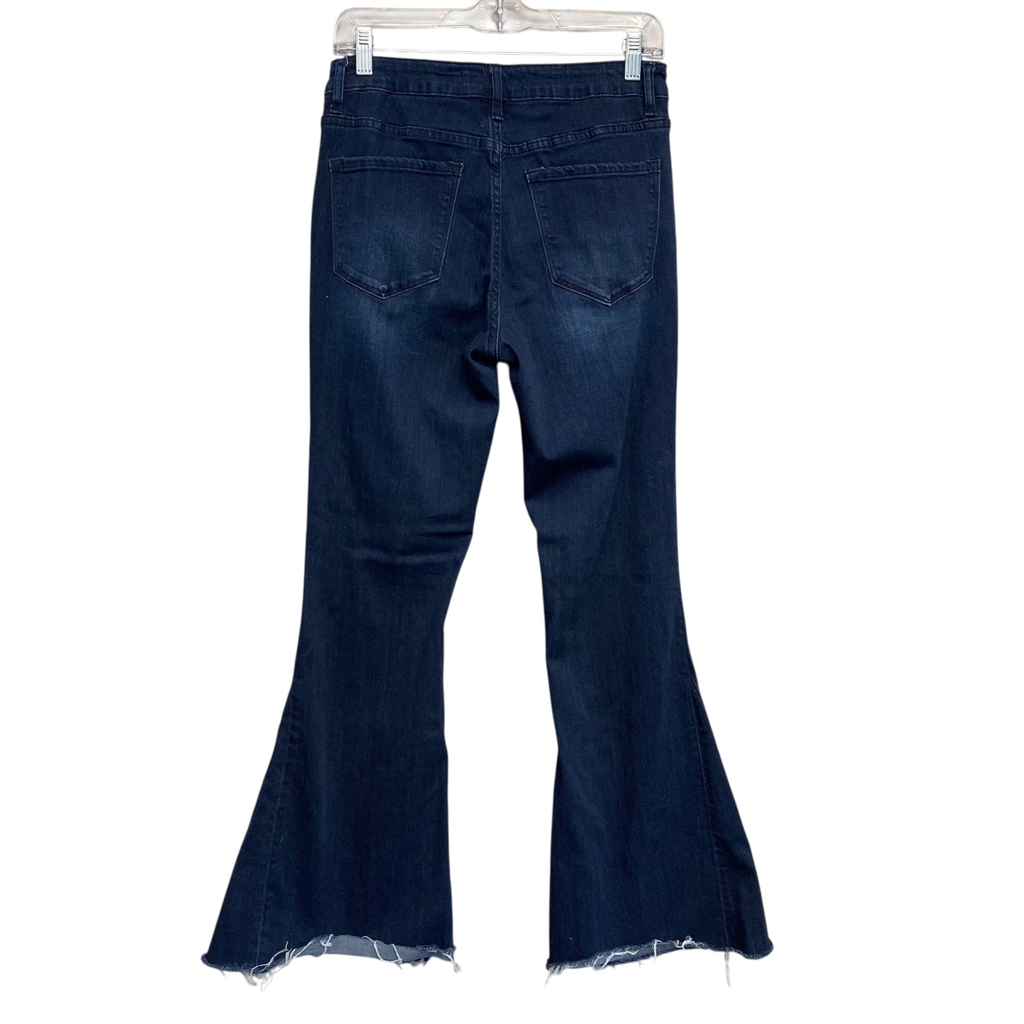 Jeans Flared By Flying Monkey In Blue Denim, Size:4