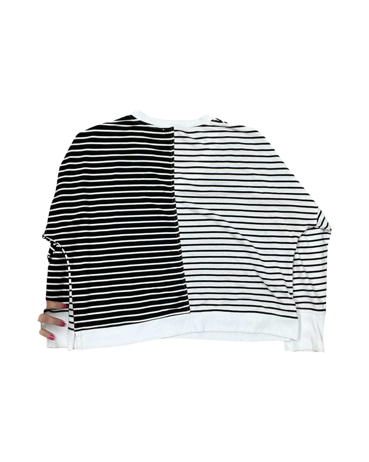 Sweater By Jane And Delancey In Black & White, Size:Xl