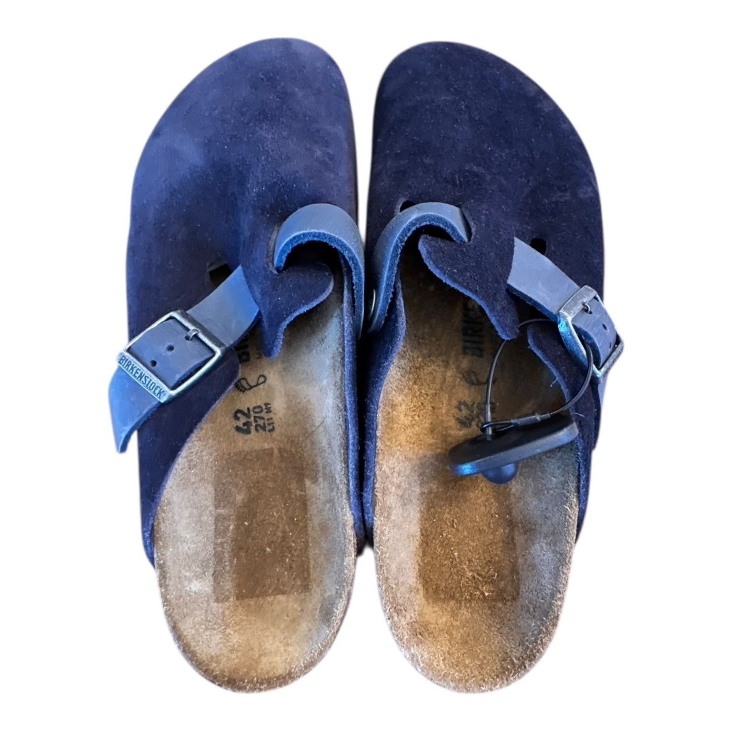 Shoes Designer By Birkenstock In Navy, Size:11