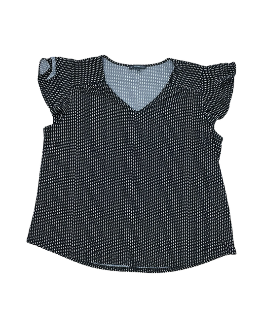 Top Ss By Adrianna Papell In Polkadot Pattern, Size:Xl