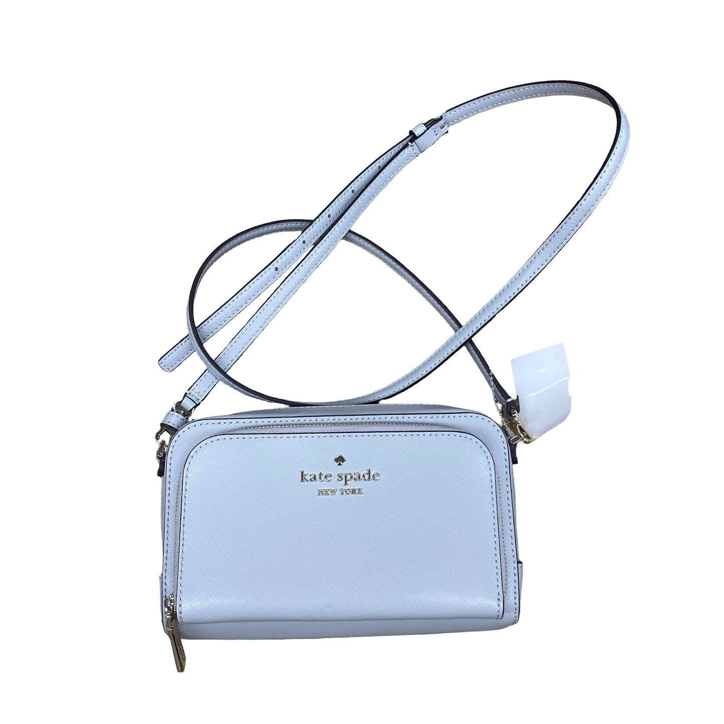 Handbag Designer By Kate Spade In Grey, Size:Small