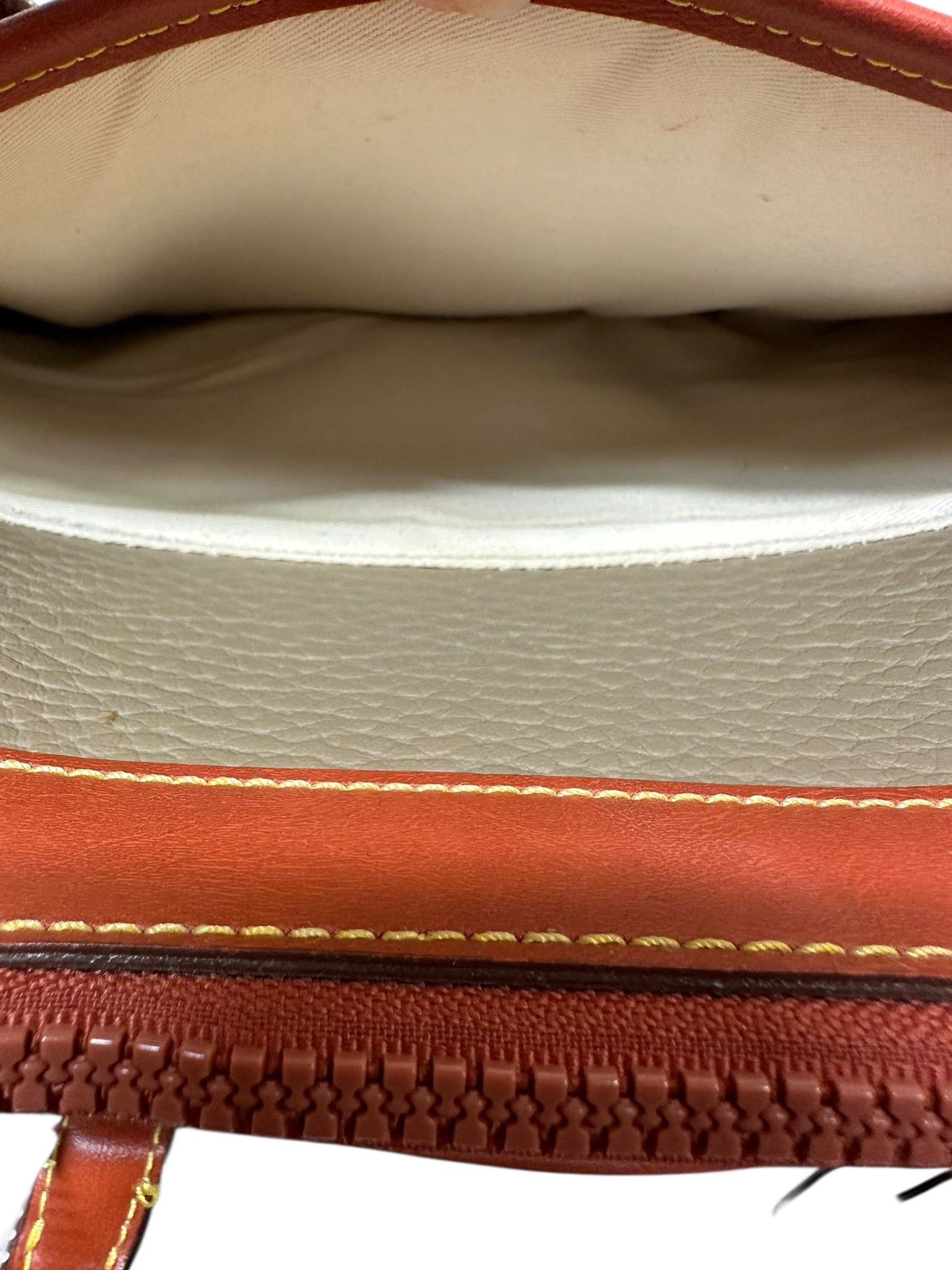 Handbag Designer By Dooney And Bourke In Brown & Grey, Size:Medium
