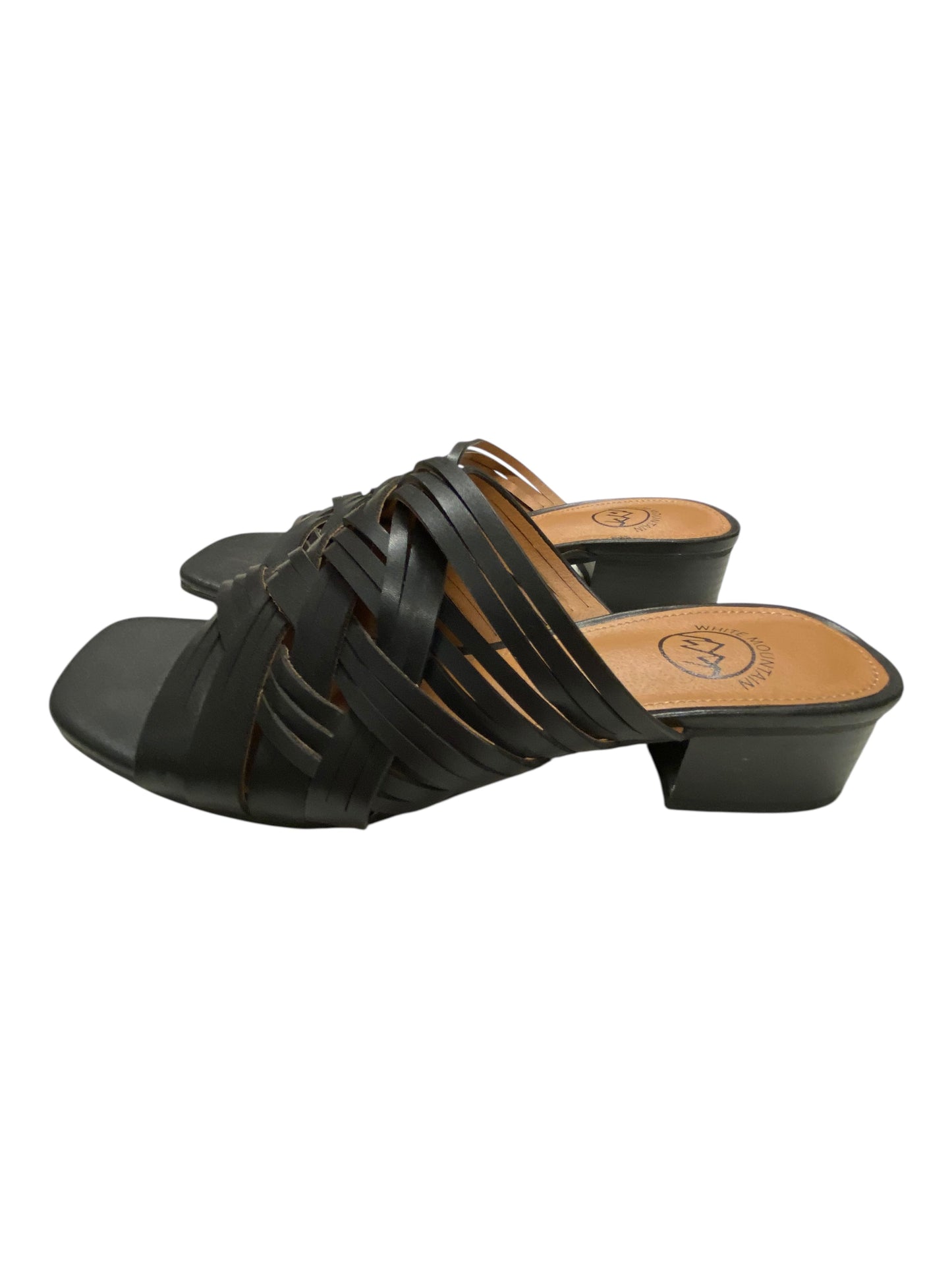 Shoes Heels Block By White Mountain In Black, Size:7.5