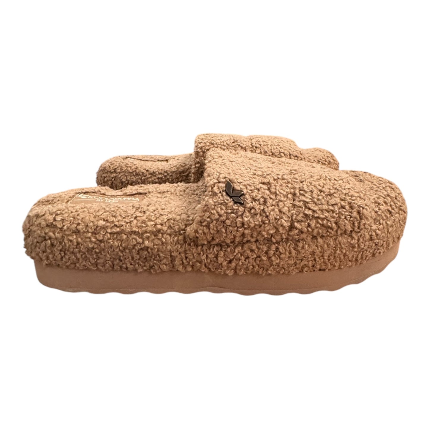 Sandals Heels Block By Koolaburra By Ugg In Taupe, Size:8