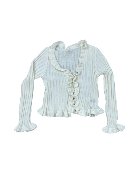 Cardigan By Shein In Cream, Size:S