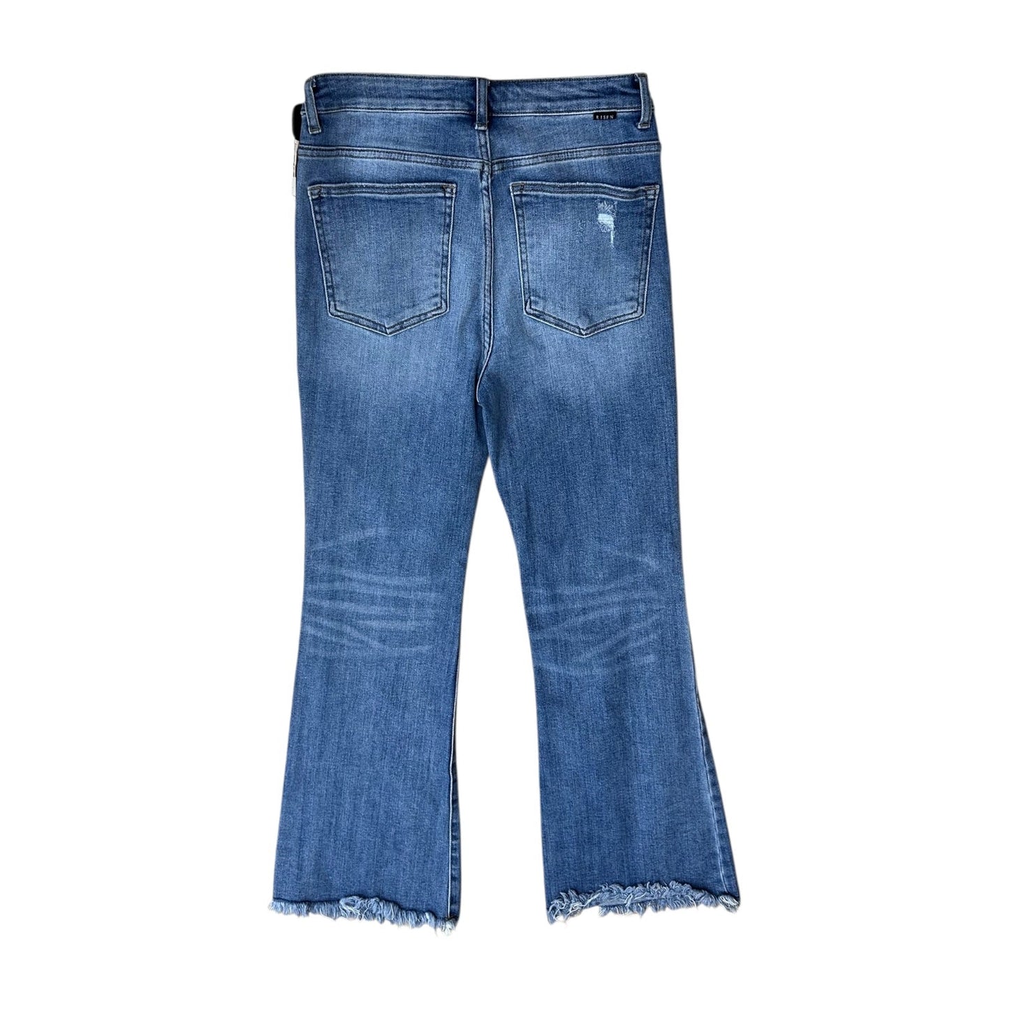 Jeans Straight By Risen In Blue Denim, Size:8