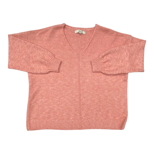 Sweater By Loft In Orange, Size:L