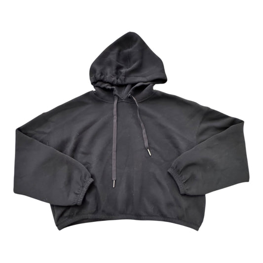 Athletic Sweatshirt Hoodie By Spanx In Black, Size:M