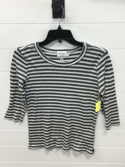 Top Ls By Anthropologie In Black & Cream, Size:M