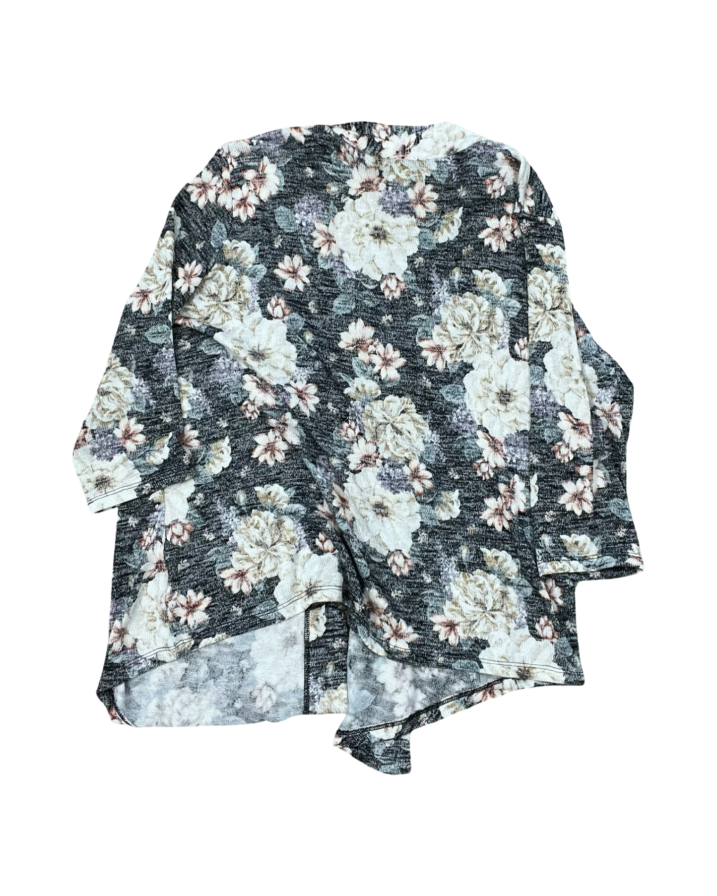 Cardigan By Torrid In Floral Print, Size:L