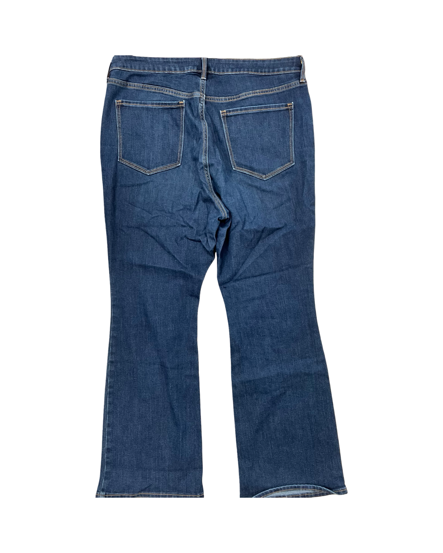 Jeans Flared By Old Navy In Blue Denim, Size:18