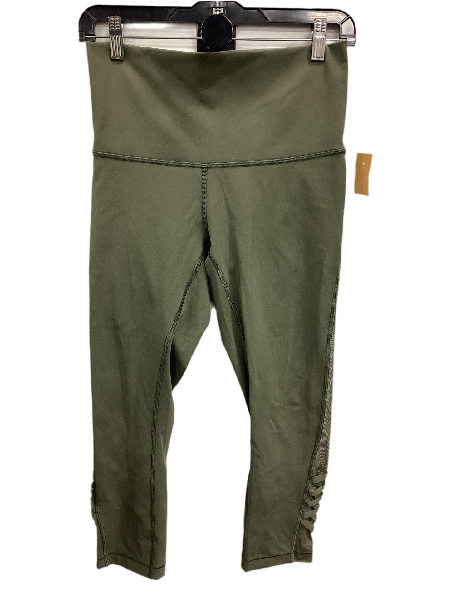 Athletic Leggings By Lululemon In Green, Size:8