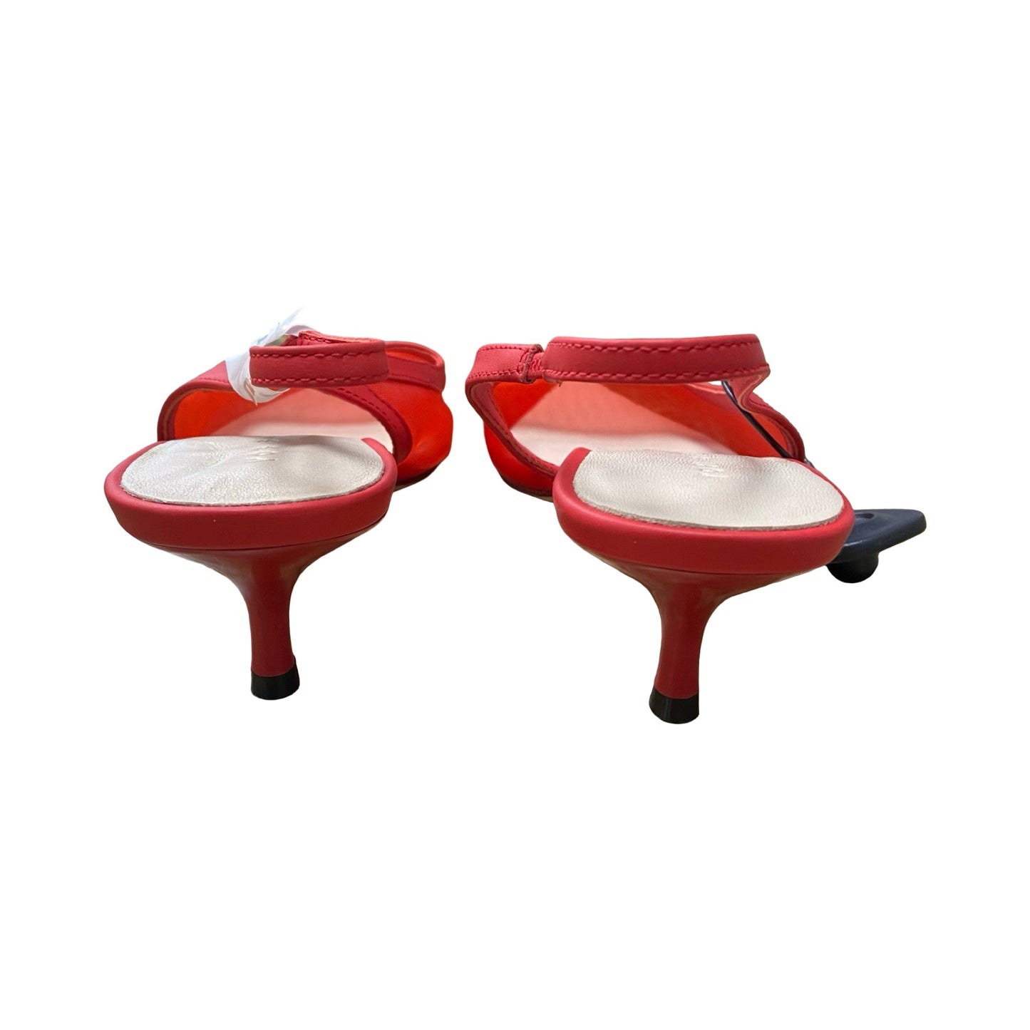 Shoes Heels Kitten By Yosi Samra In Red, Size:9.5