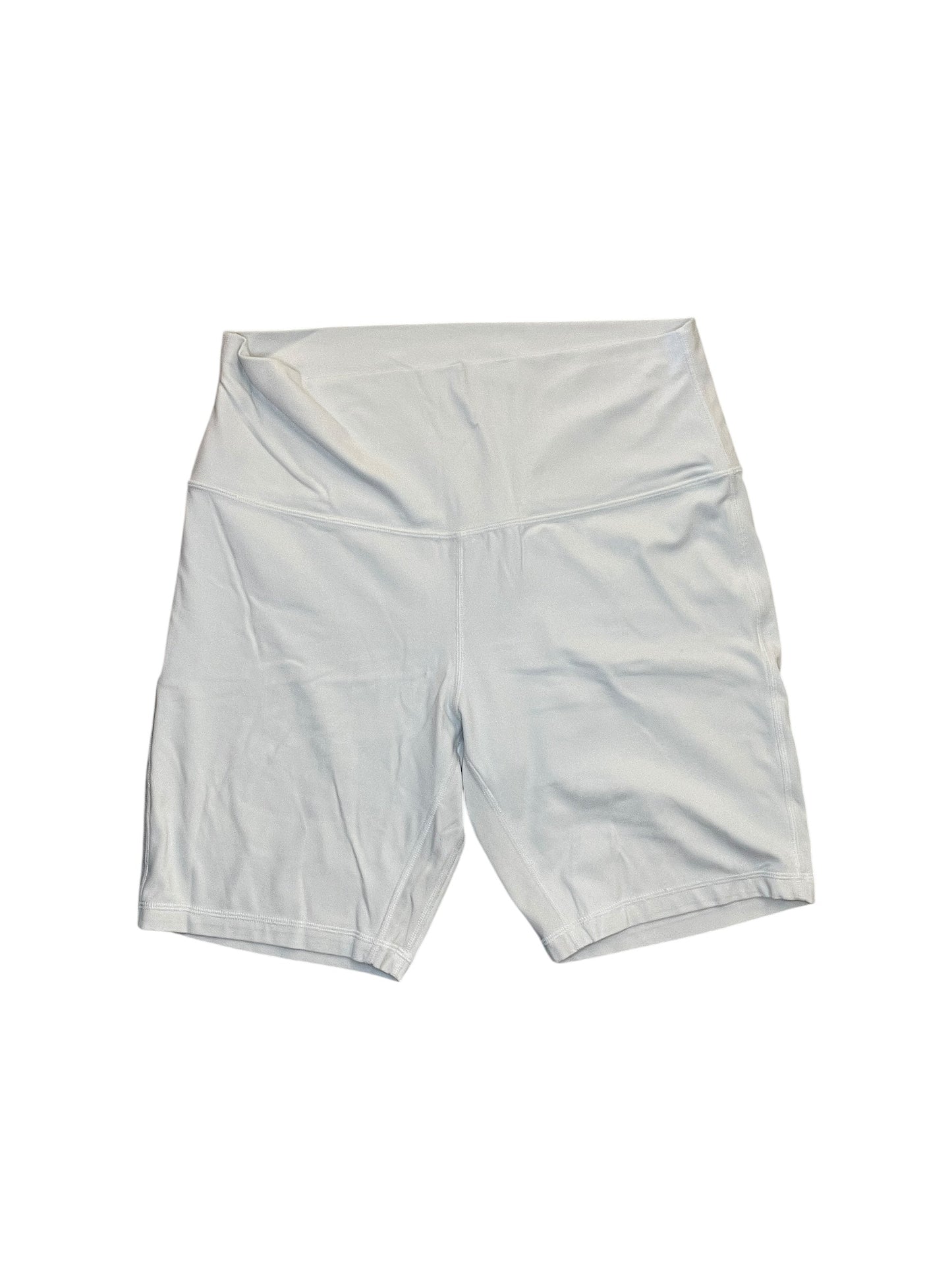 Athletic Shorts By Lululemon In White, Size:L