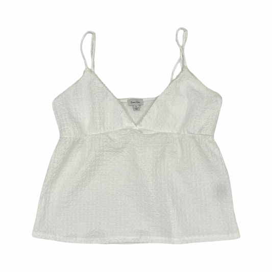 Blouse Sleeveless By Faded Rose In Cream, Size:L