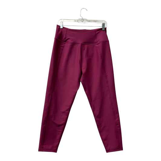 Athletic Leggings By Kenisis In Purple, Size:Xl