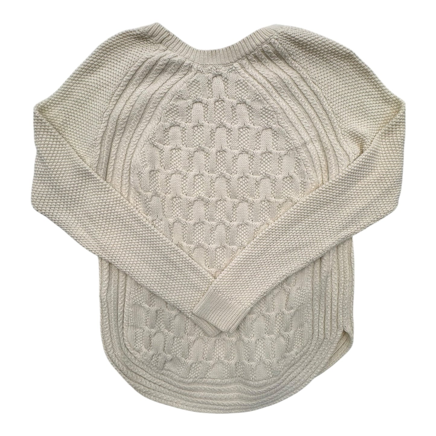 Sweater By Max Studio In Cream, Size:M