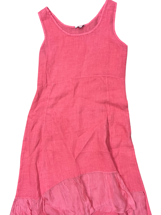 Dress Casual Midi By Tempo Paris In Pink, Size:M