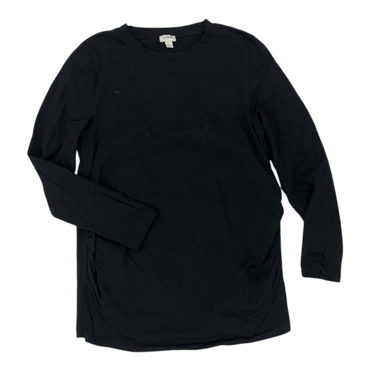 Mat Top Ls By J. Crew In Black, Size:L