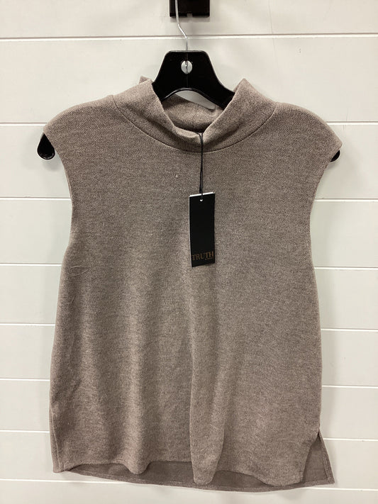 Top Sleeveless By Truth In Brown, Size:Xl