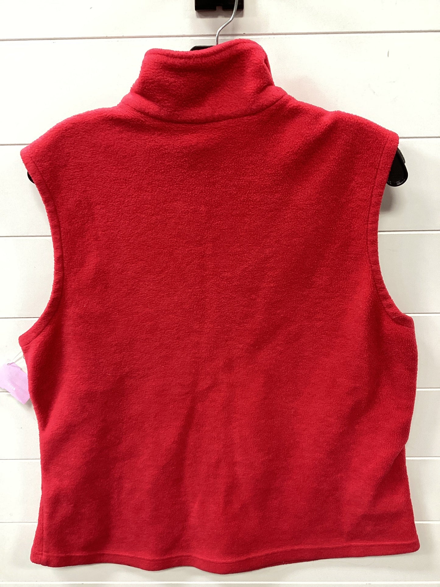 Vest Fleece By Columbia In Red, Size:Xl