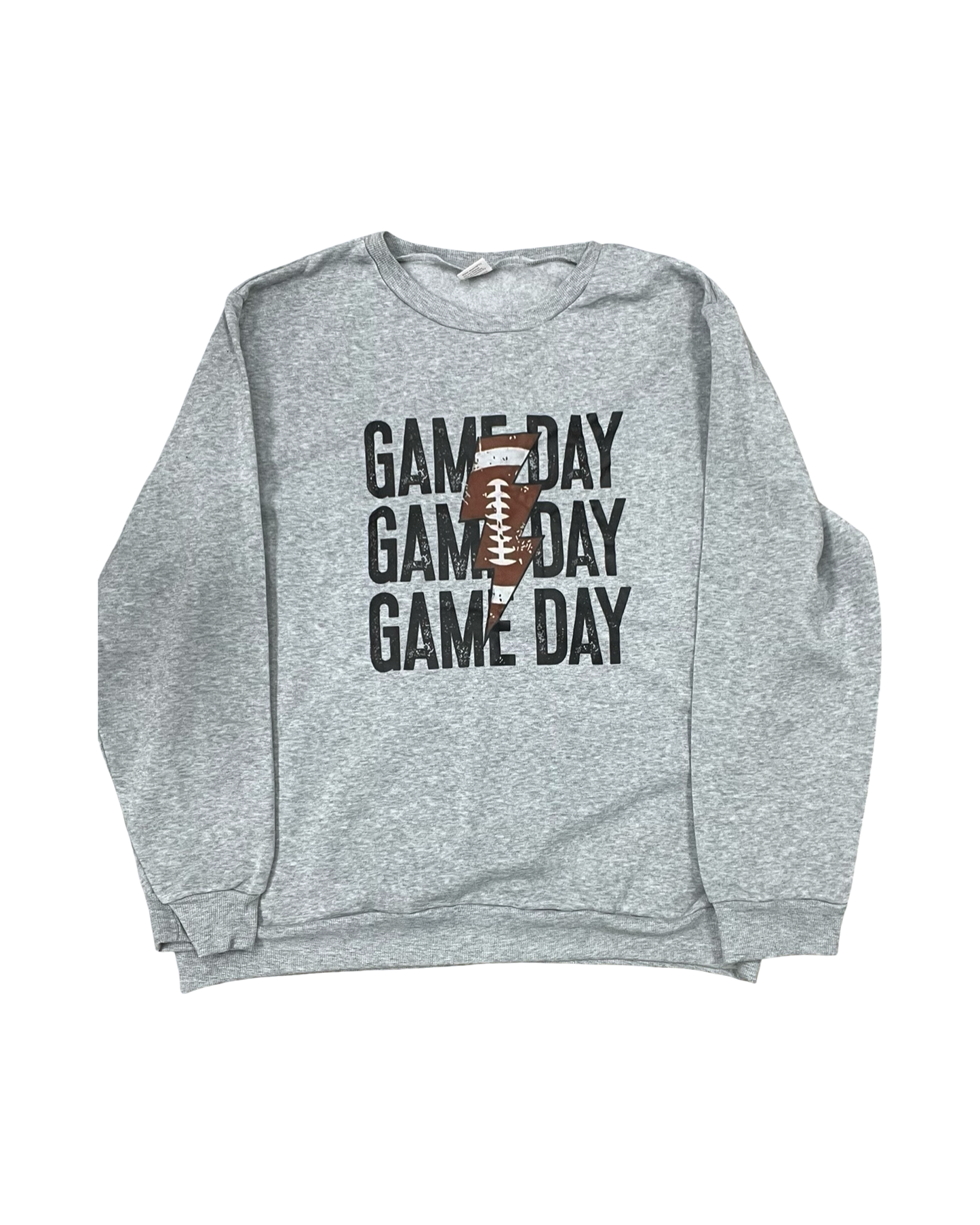 Sweatshirt Crewneck By Clothes Mentor In Grey, Size:1X