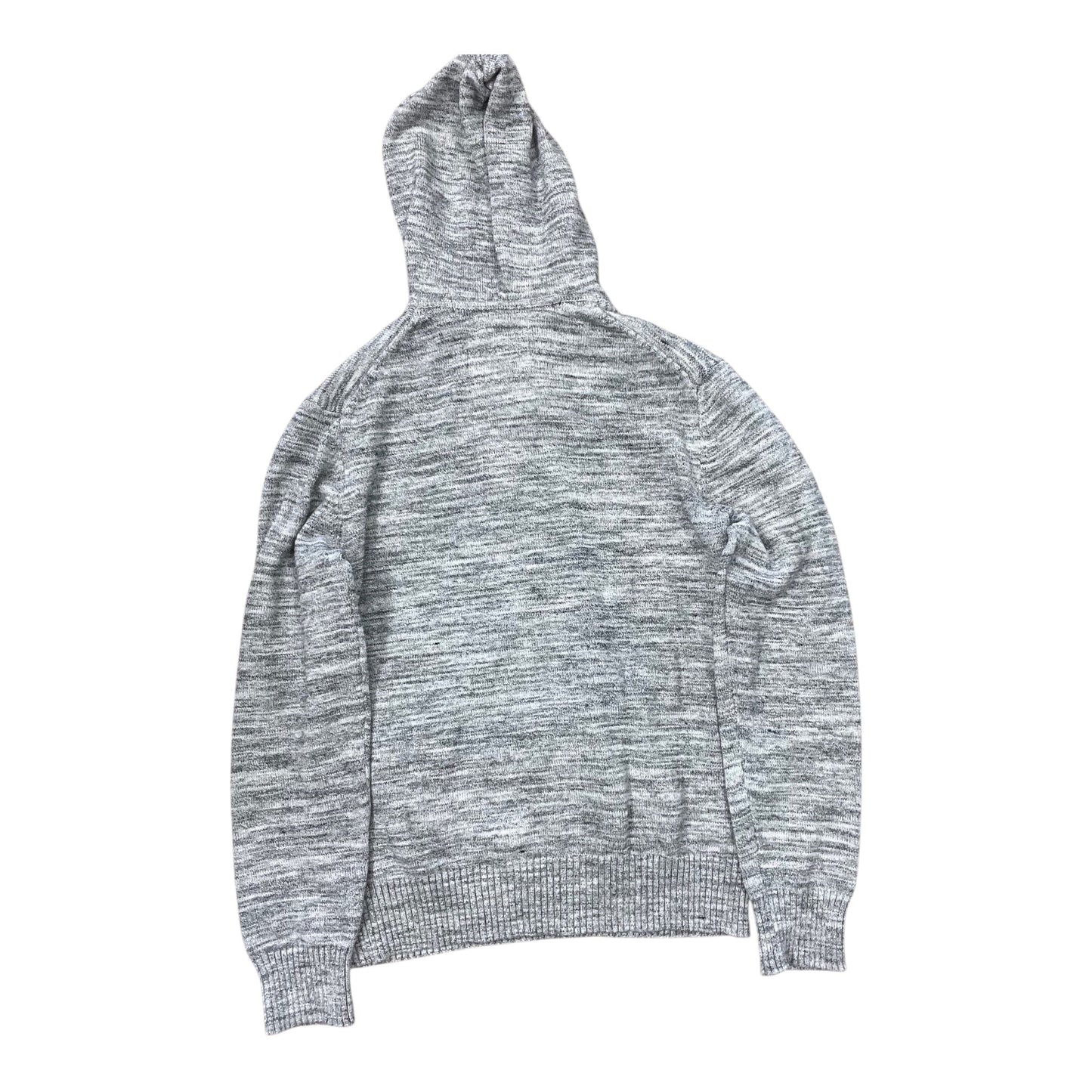 Sweatshirt Hoodie By H&M In Grey, Size:L