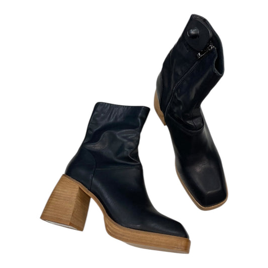 Boots Ankle Heels By BEAST FASHION In Black, Size:11