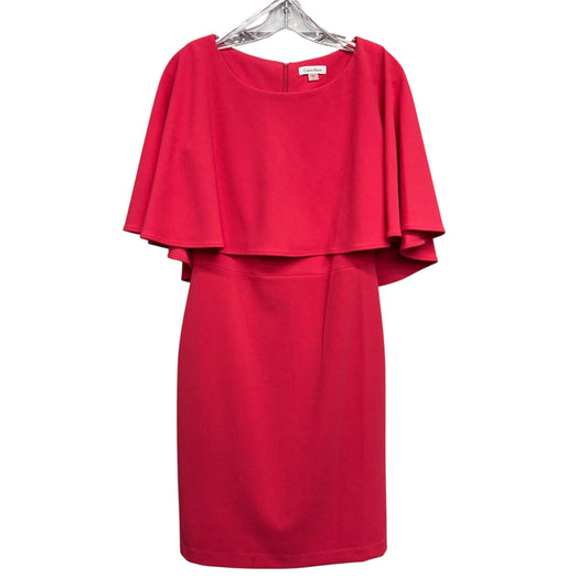 Dress Party Short By Calvin Klein In Pink, Size:M