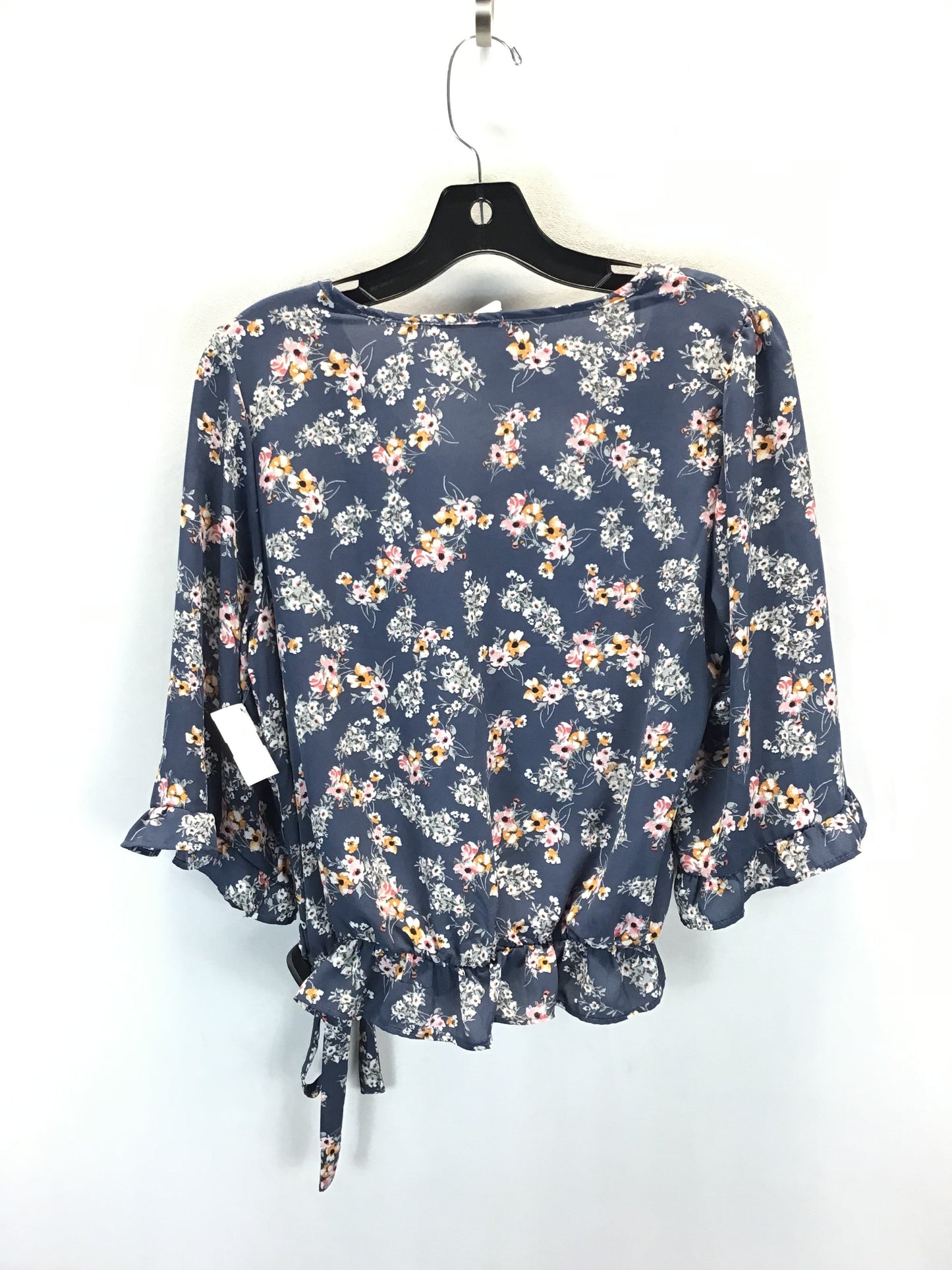 Top 3/4 Sleeve By Sienna Sky In Floral Print, Size:M